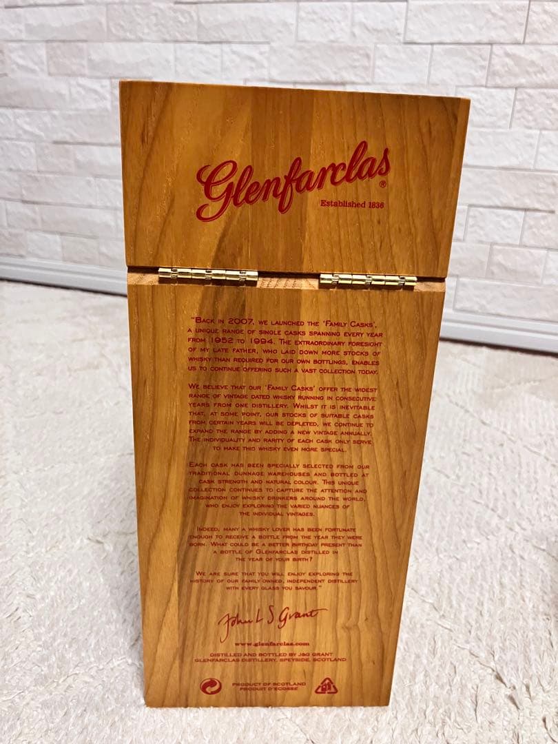 Glenfarclas（グレンファークラス）ザ ファミリーカスク 2003