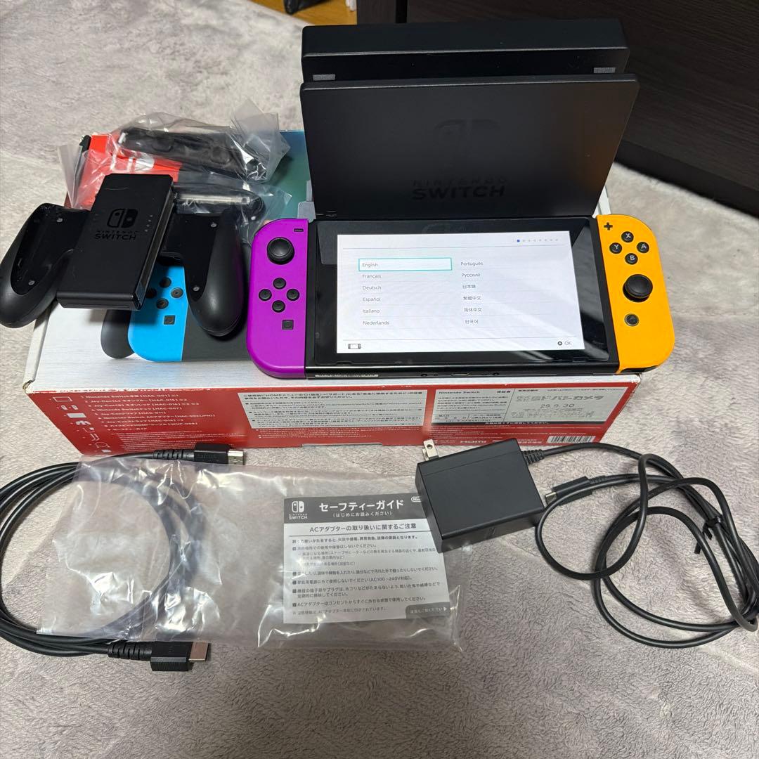 Nintendo Switch 本体 ネオンカラー