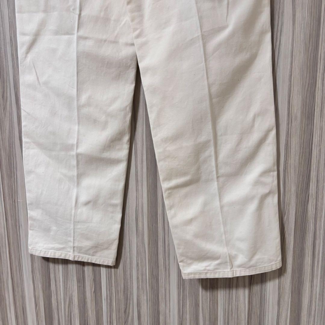 【初期タグUSA製】 ラルフローレン ポロチノ ホワイト チノパン 90s