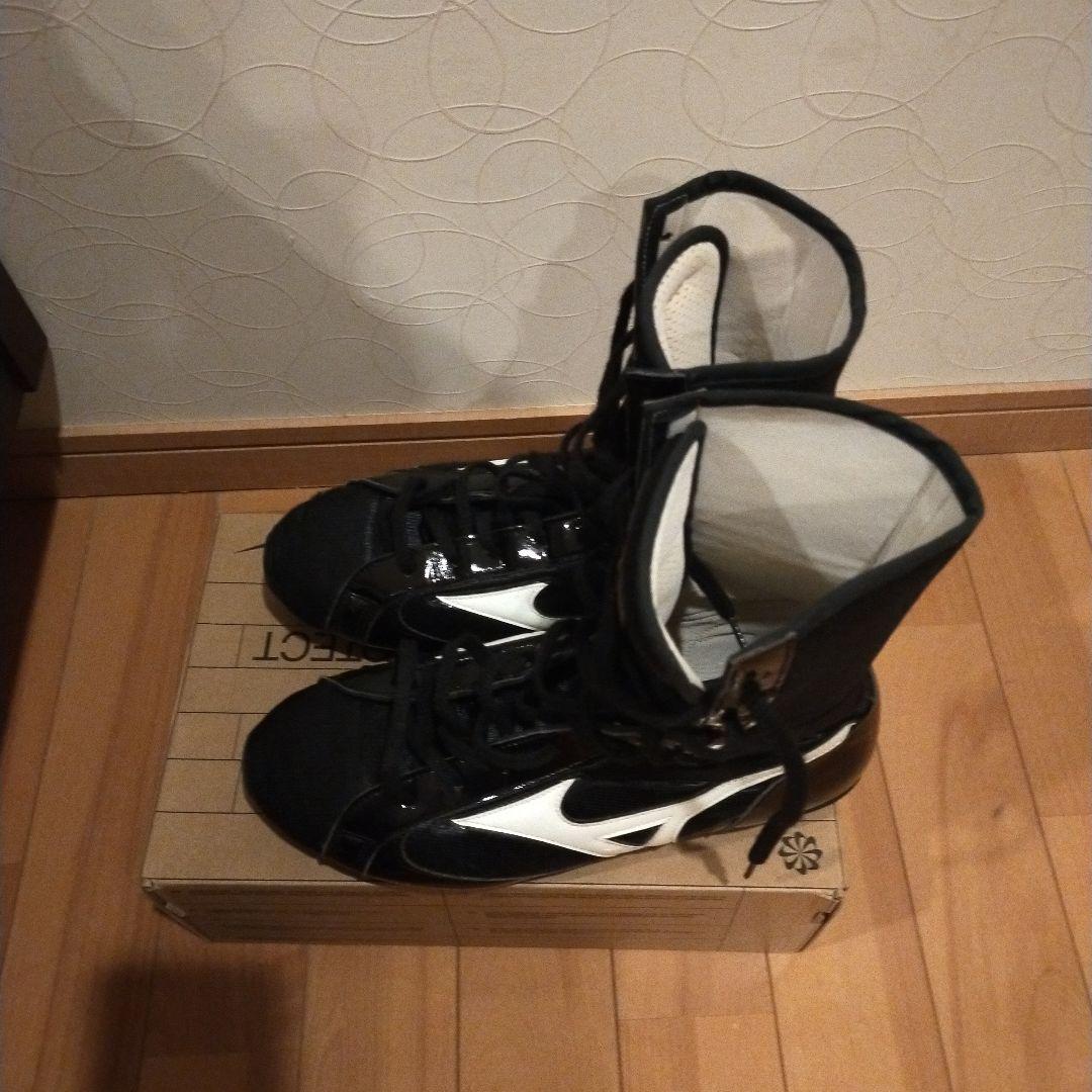 美品　ミズノ　ボクシングシューズ　フィニッシャー