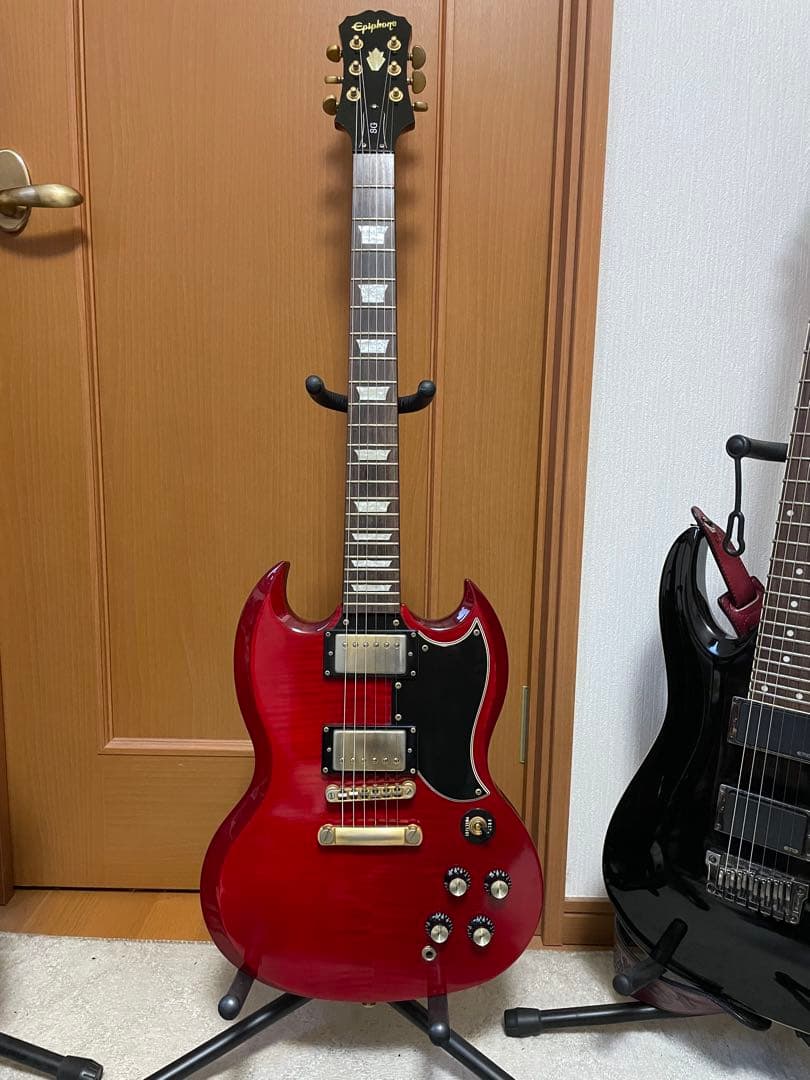 再再値下げEpiphone SG レッド　ハードケース付き