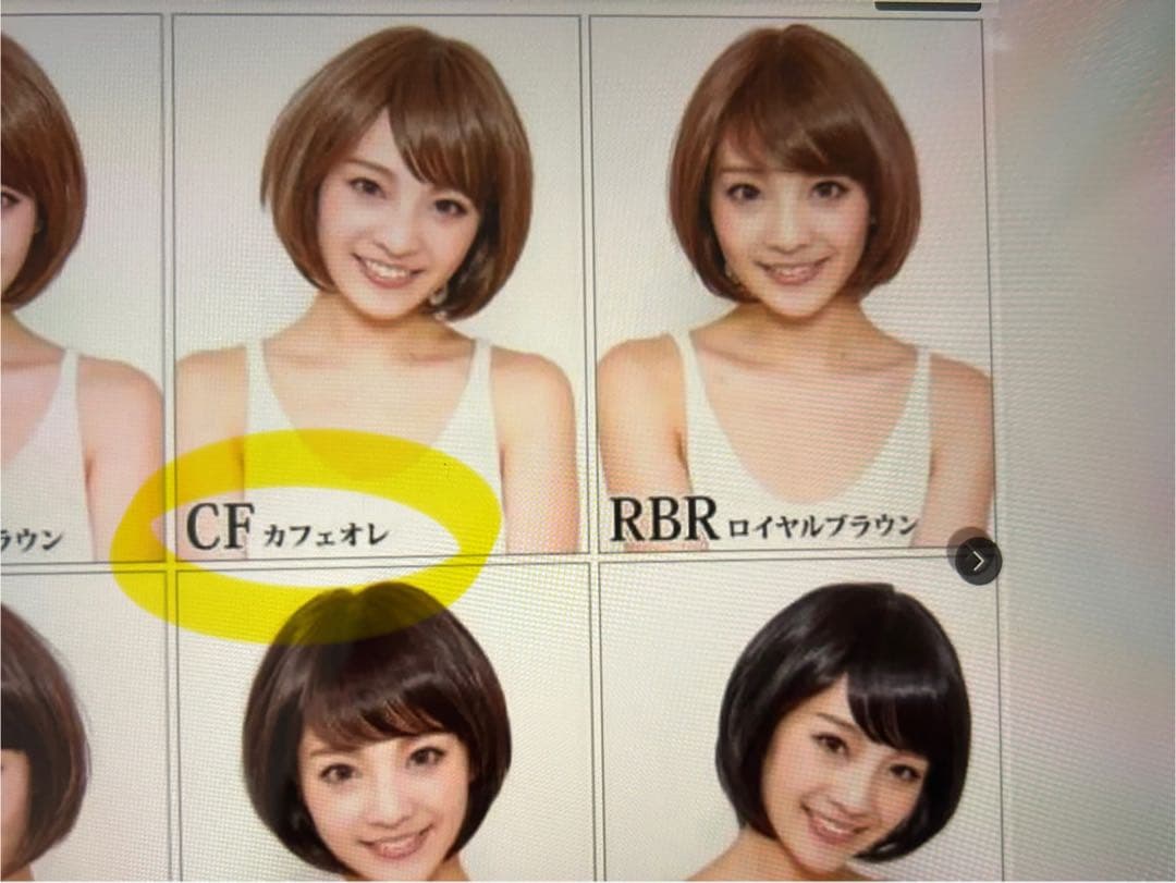 未使用 試着のみ アクアドール ヴィーナス マニッシュショート 総手植え