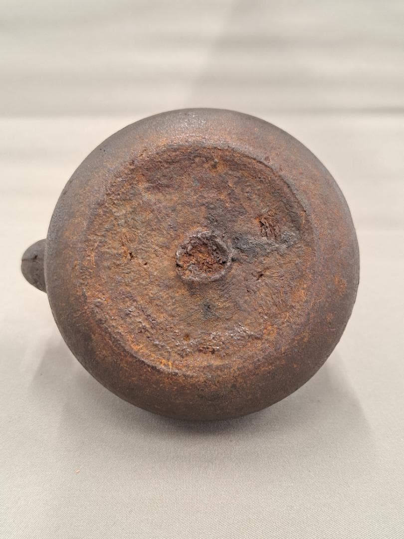 鉄瓶　大國造　丸形　手のひらサイズの珍品