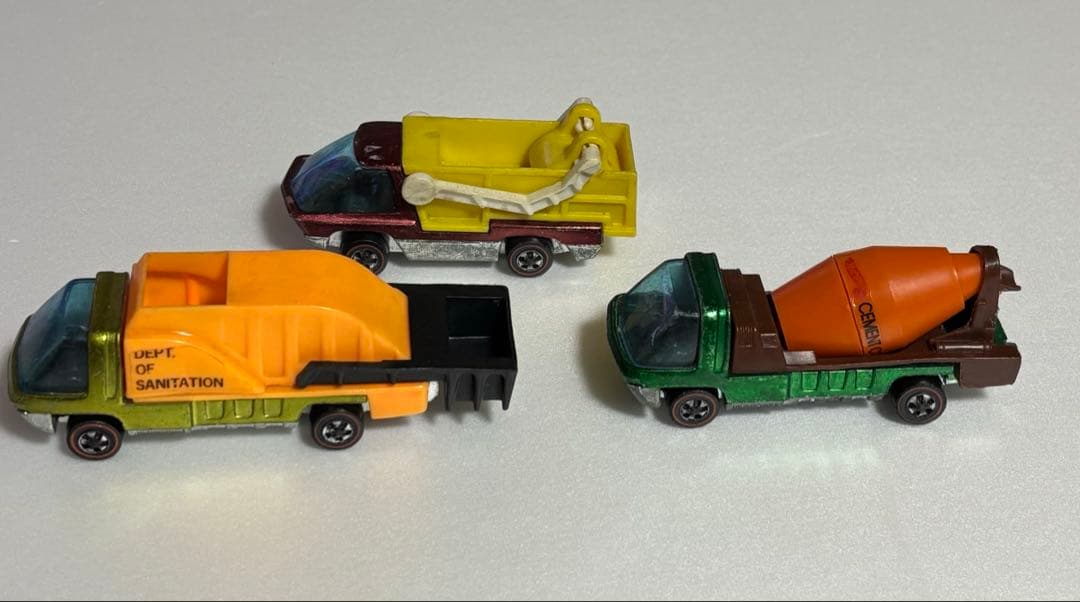 ホットウィール レッドライン ヘビーウェイトシリーズ 3台セット 香港製