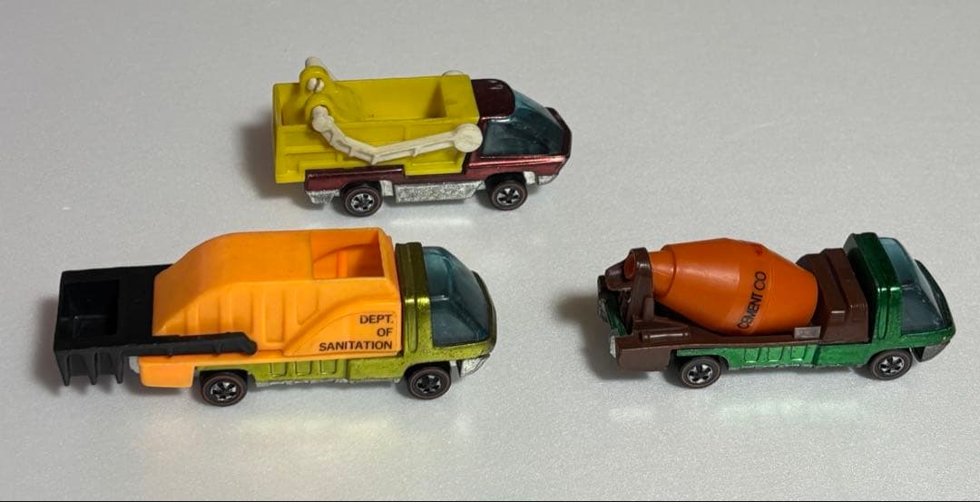 ホットウィール レッドライン ヘビーウェイトシリーズ 3台セット 香港製