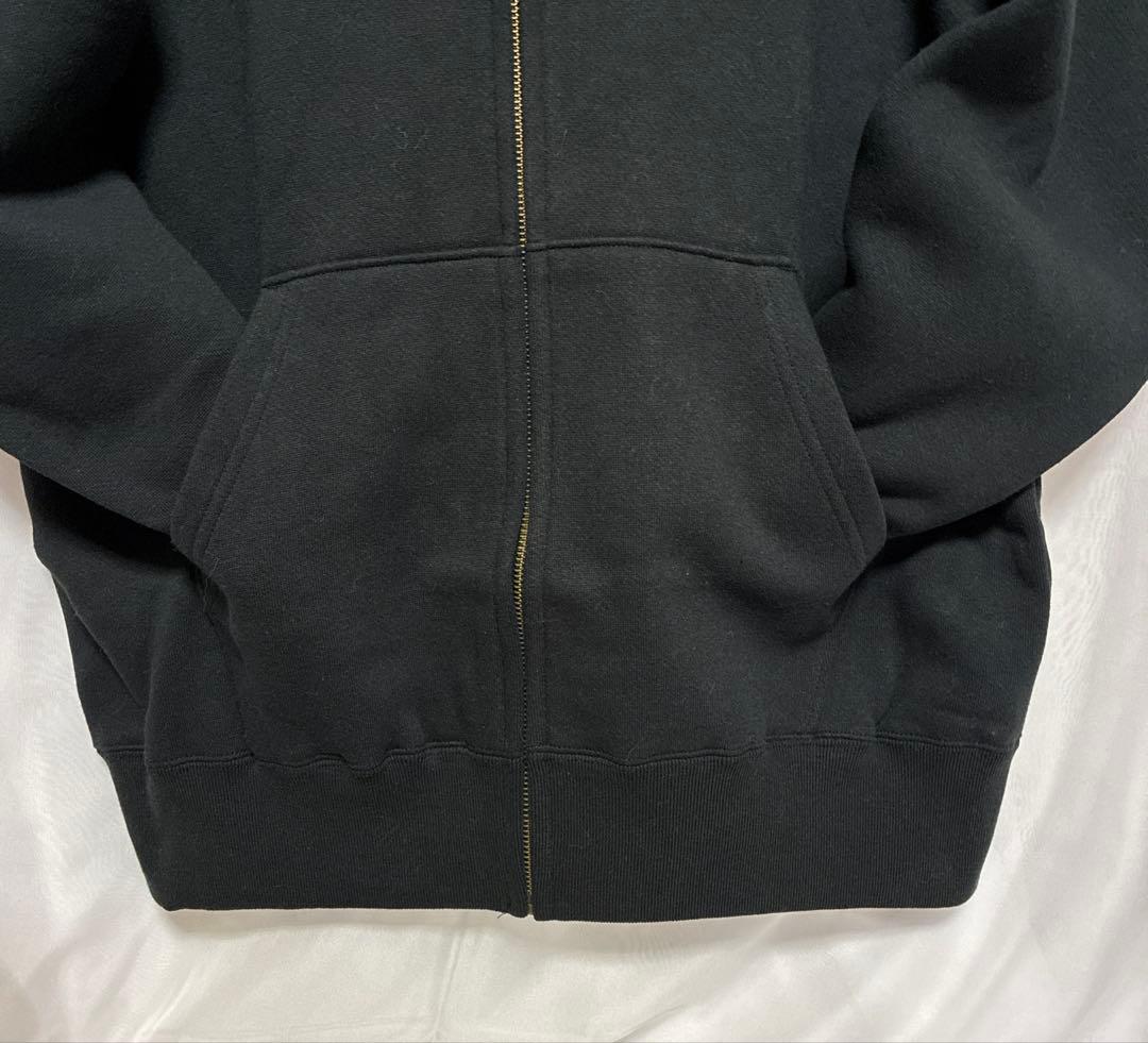 オアシス oasis フーディ　　　　　　　　　　　　　　ジップパーカー 黒 M