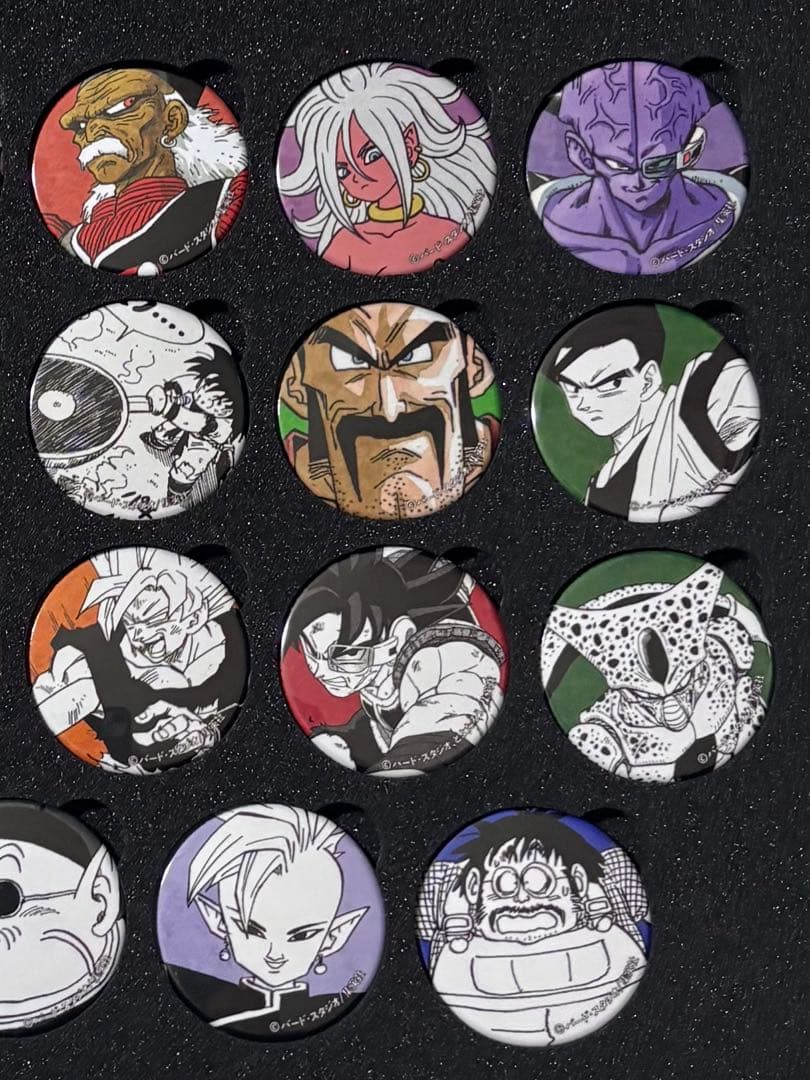 ドラゴンボール 39周年39種類缶バッジ 当選通知書付き