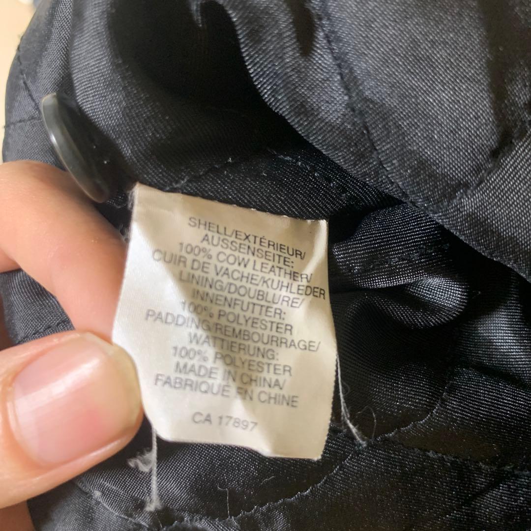 90s old gap leather jacket 超希少サイズ