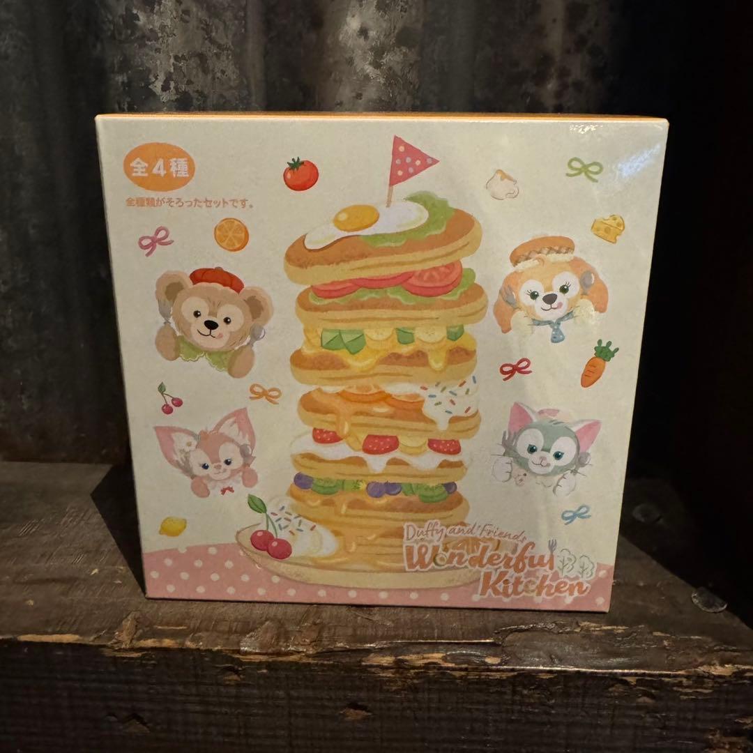 ディズニー　ダッフィーフレンズ　ワンダフルキッチン　ストラップ　コンプセット