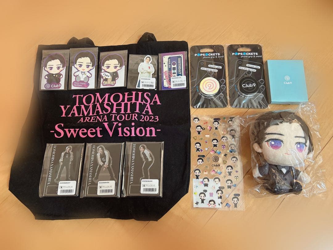 山下智久 山P Club9 ちびぬい ステッカー アクスタ まとめ売り