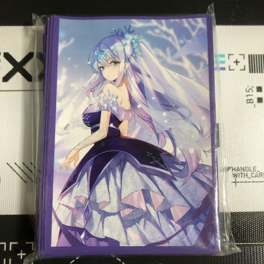 遊戯王 六花聖ティアドロップ スリーブ