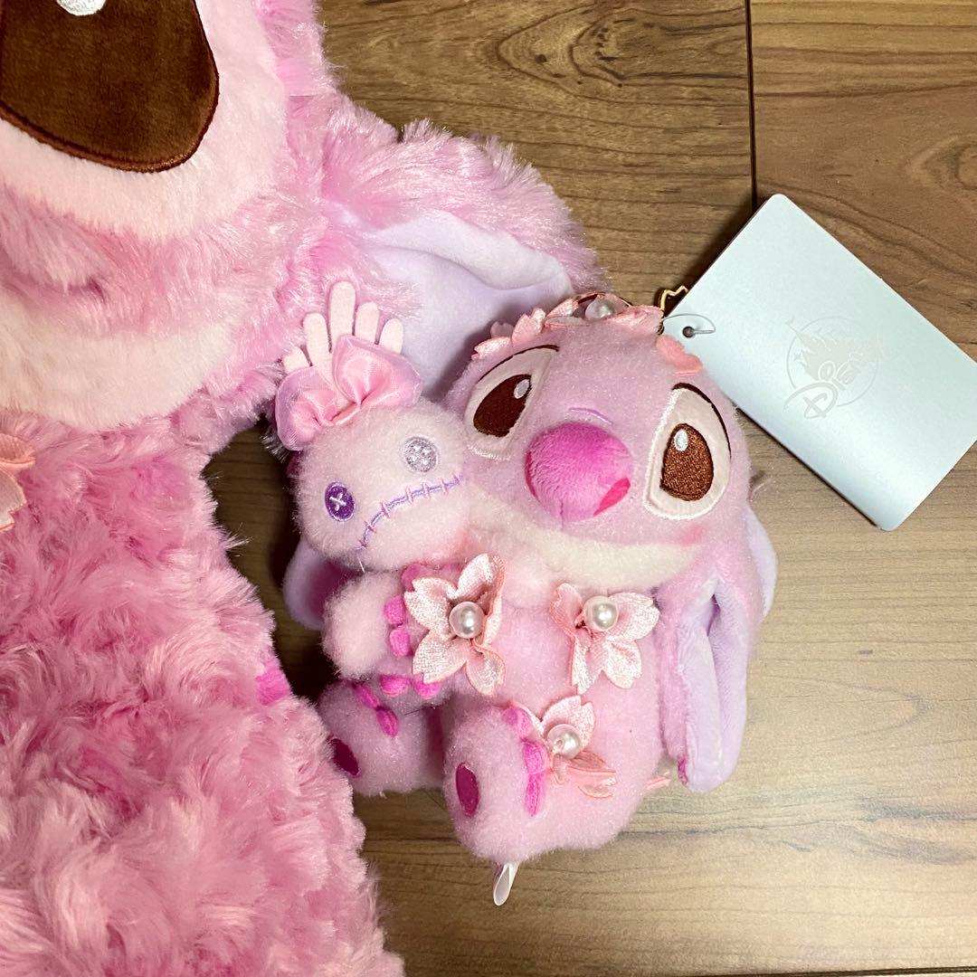 スティッチ スクランプ 桜 SAKURA 2025 ぬいぐるみ キーチェーン