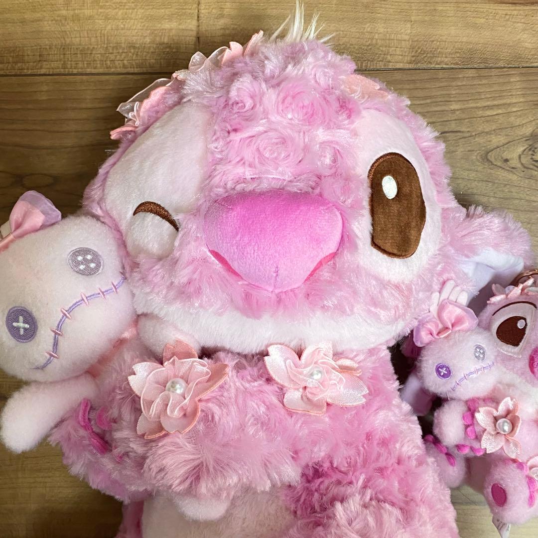 スティッチ スクランプ 桜 SAKURA 2025 ぬいぐるみ キーチェーン