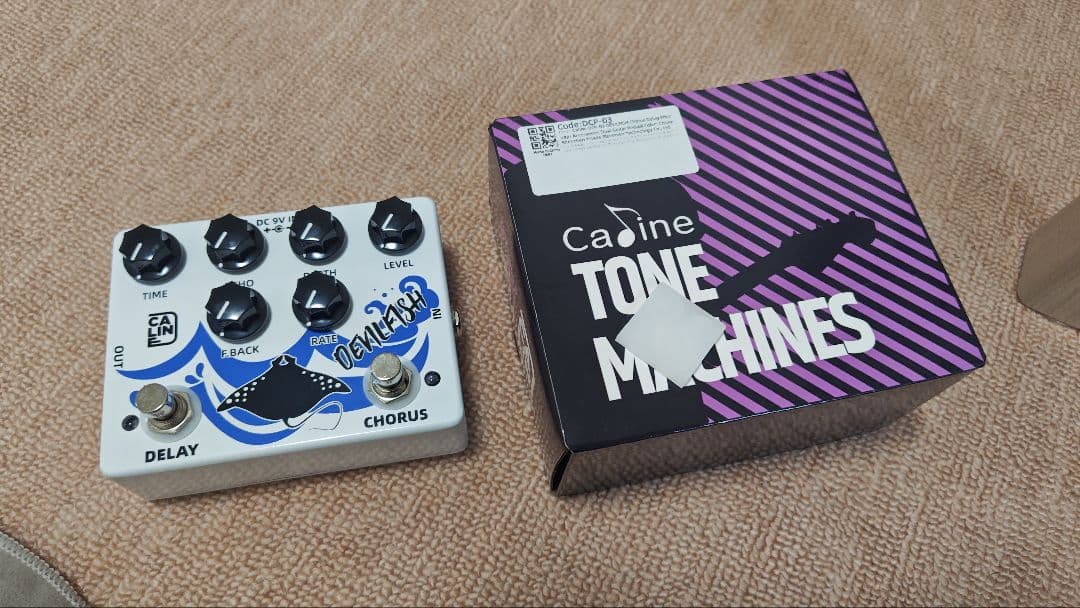 Caline DCP-03 DEVILFISH コーラス ディレイ エフェクター