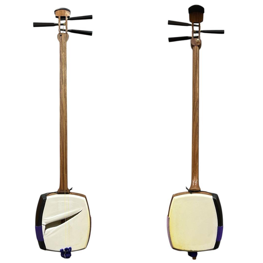 地唄三味線　中棹　 東さわり　地唄　ジャンク