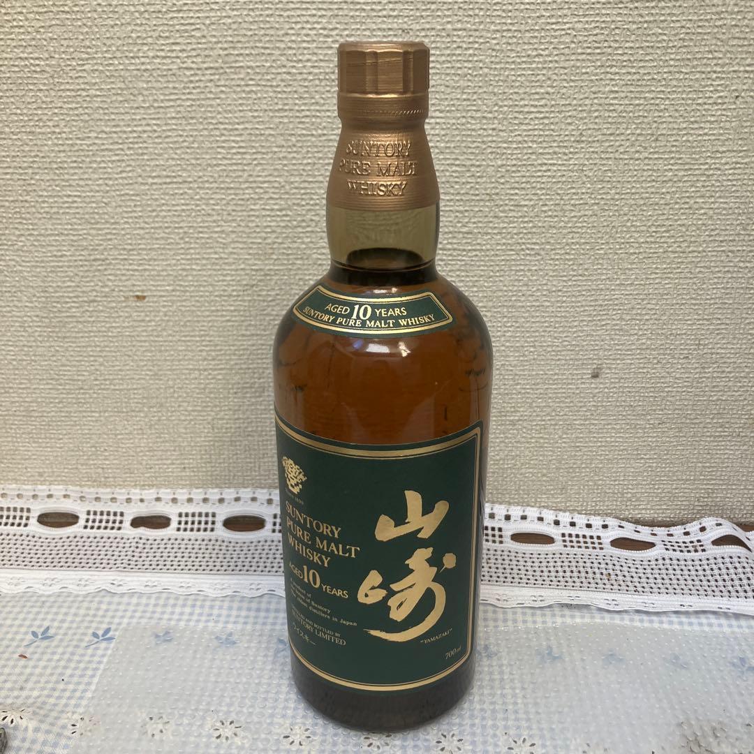 山崎 10年 グリーンラベル　シングルモルトウイスキー 700ml