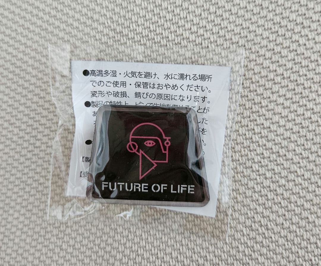 大阪関西万博　いのちの未来　石黒館　FUTURE OF LIFE ピンバッジ