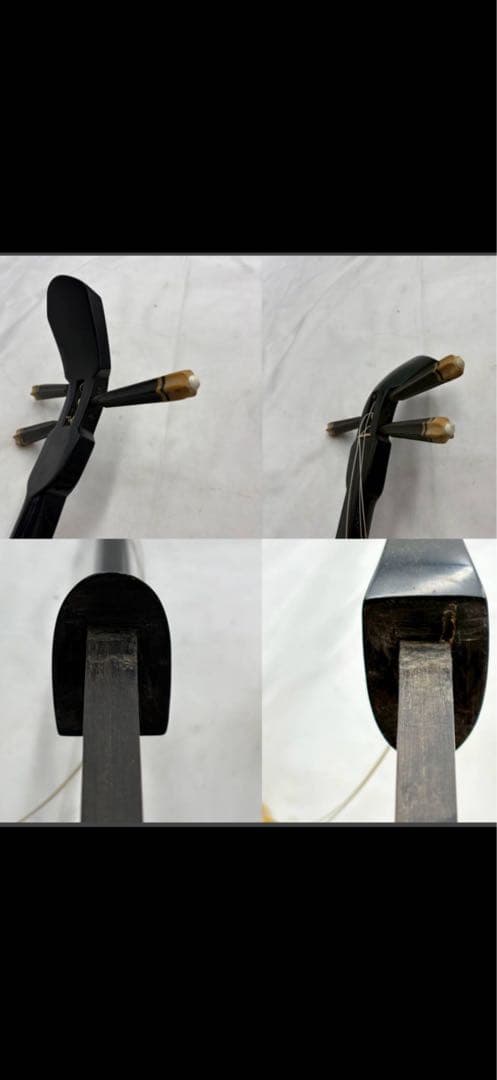 三線の棹　黒 3弦