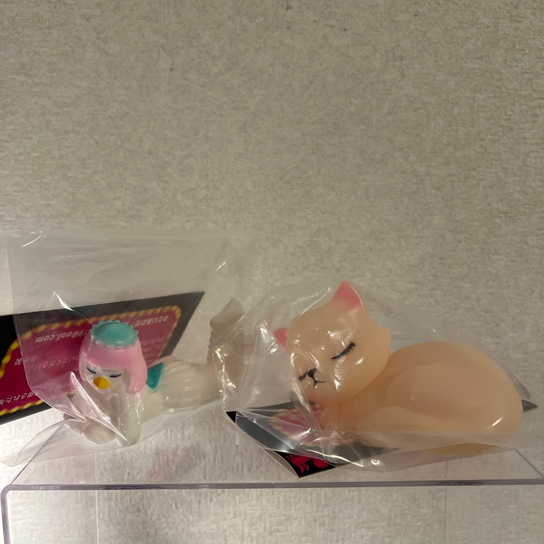 ピンクトイズ2セット　裏春猫（赤蓄光）　かっぱ（セーラー服）