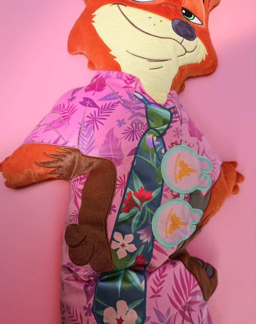 12日終了✨新品タグ付き✨完売✨ズートピア2 ニック・ワイルド クッション