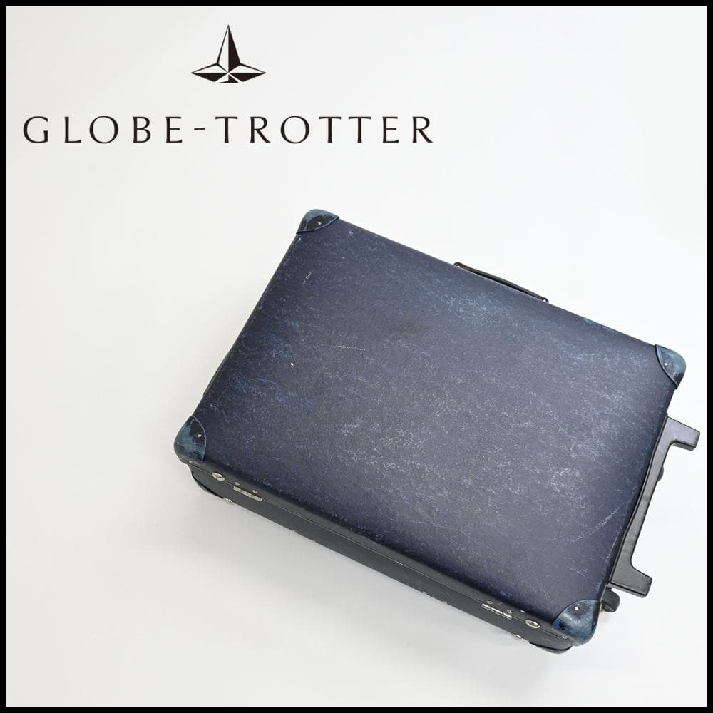 46194★グローブトロッター キャリーバッグ ２輪ダークネイビー
