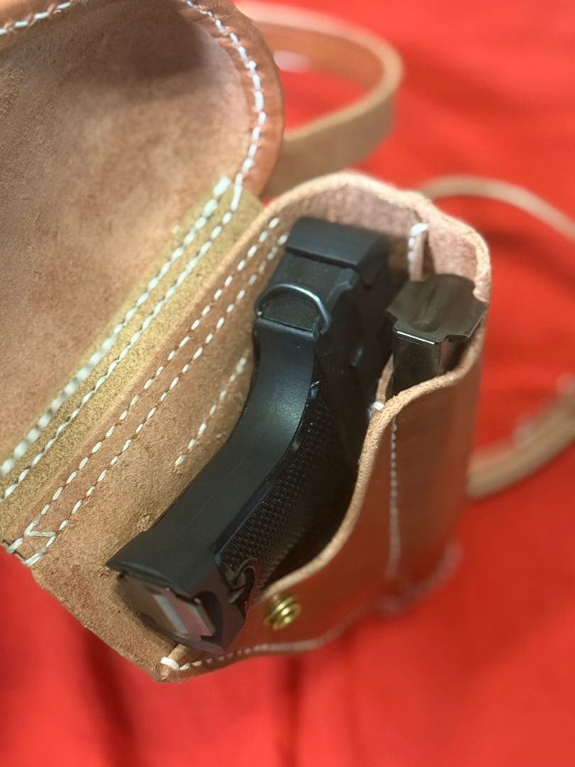 ❷日本軍将校用　九四式自動拳銃、ブローニング M1910用 ホルスター（複製品）