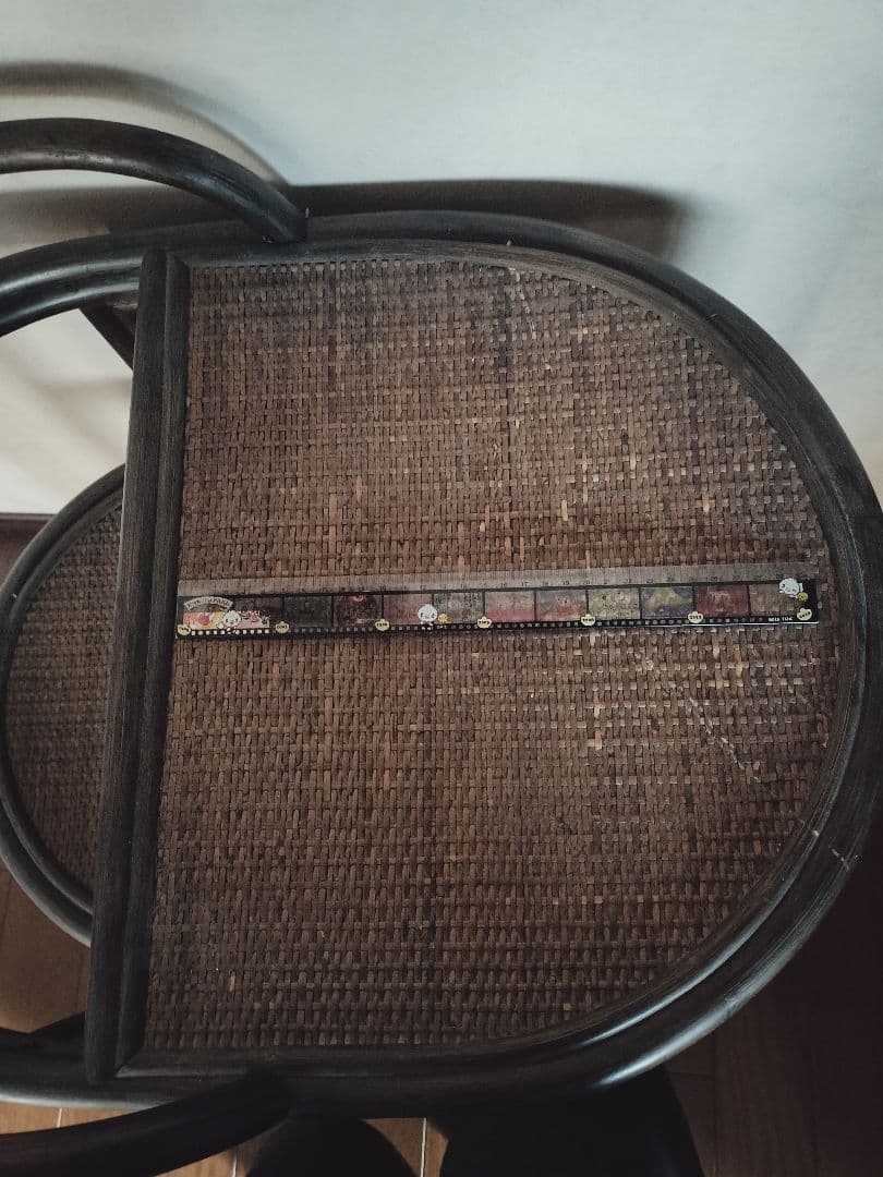 籐家具　3段キャスター付きカート　アンティーク