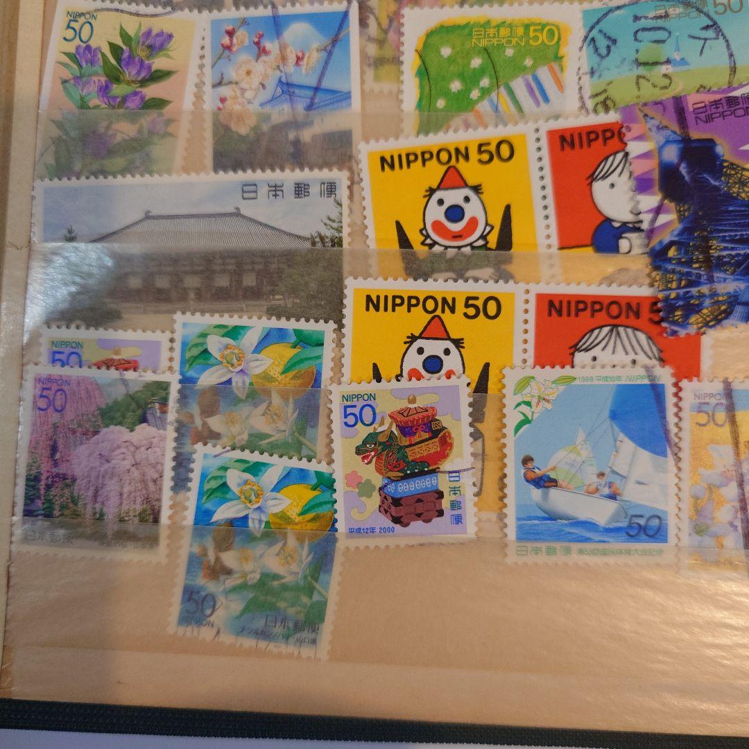 NIPPON 使用済切手 ページ2 74枚まとめ売り