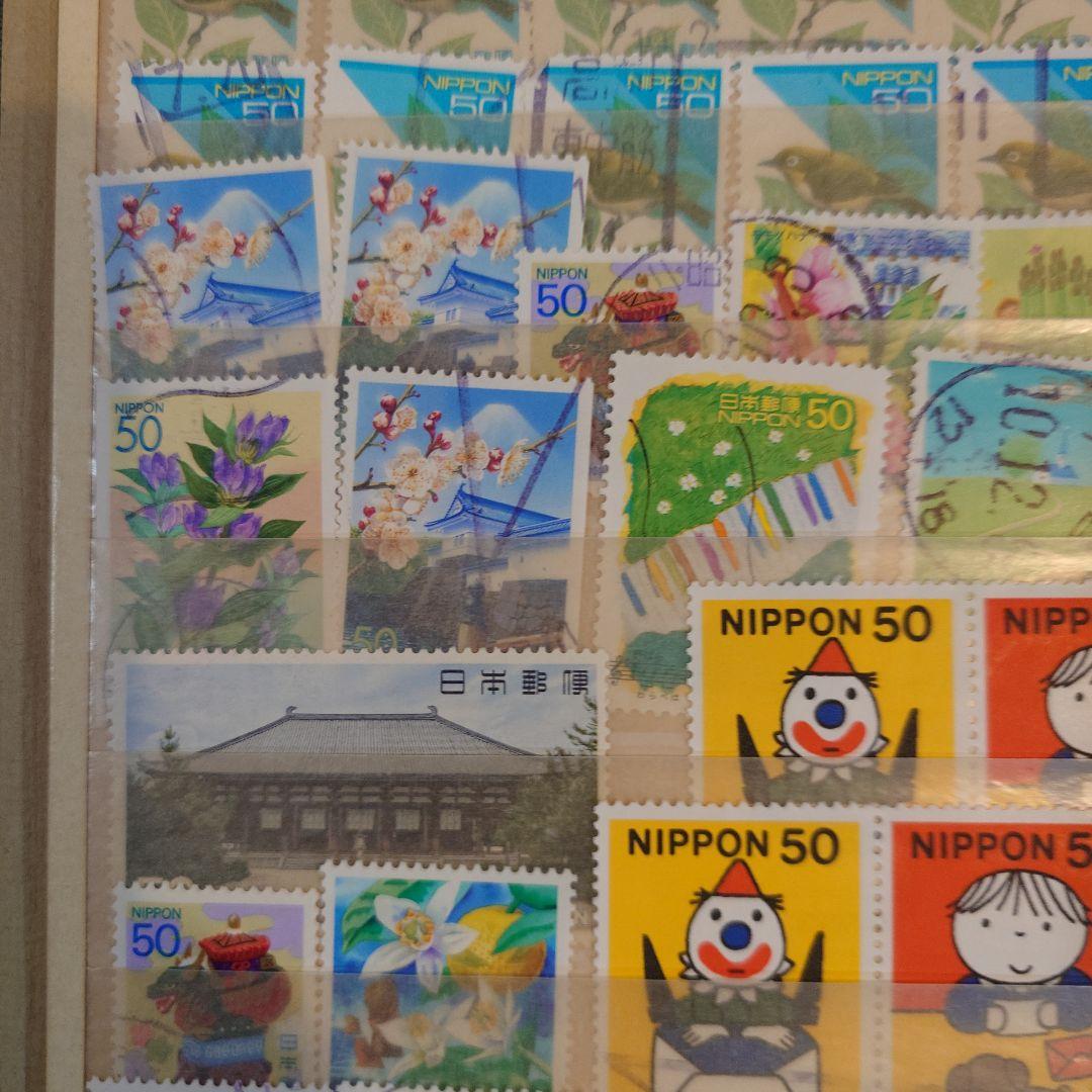 NIPPON 使用済切手 ページ2 74枚まとめ売り
