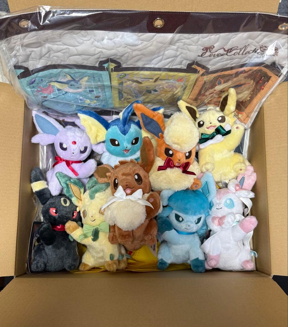 ポケモン Eevee Collection ウォールポケット ぬいぐるみ 9種