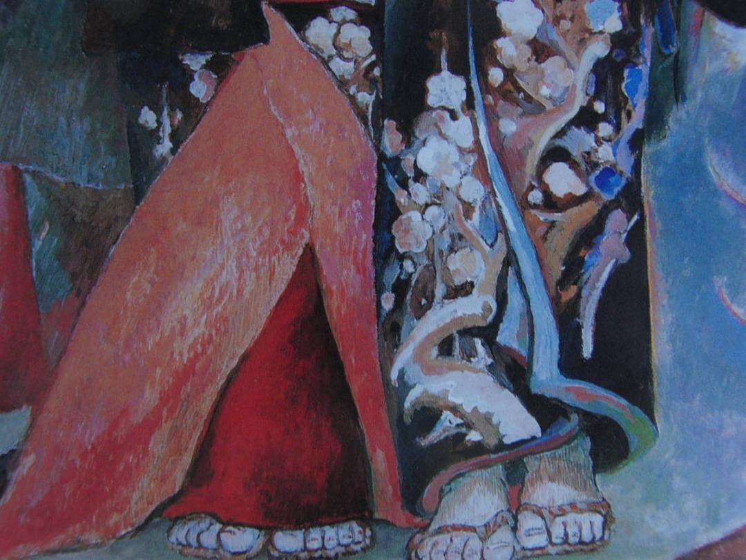 久保田勝巳、【子供歌舞伎（新口村）】、希少な額装用画集より