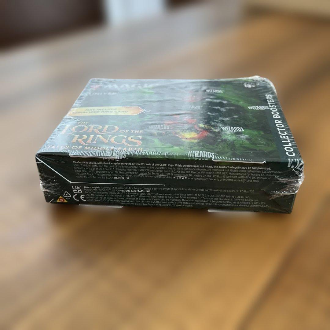 【新品未開封送料込み】MTG 指輪物語 コレクターブースター 英語版 1BOX
