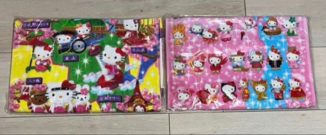 ハローキティご当地タオル／ハンカチ 24枚