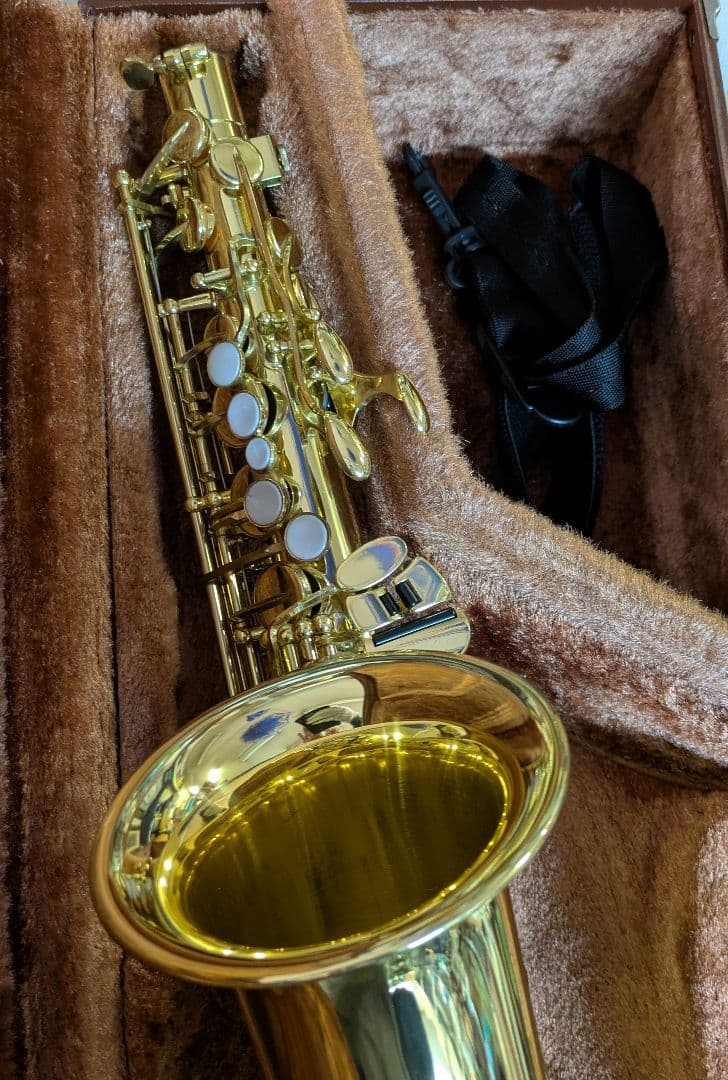 美品 YAMAHA アルトサックス　YAS-24　ストラップ ハードケース付き
