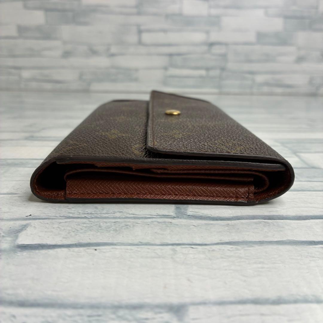 50 LOUIS VUITTON 三つ折り財布　長財布　極美品　モノグラム　t