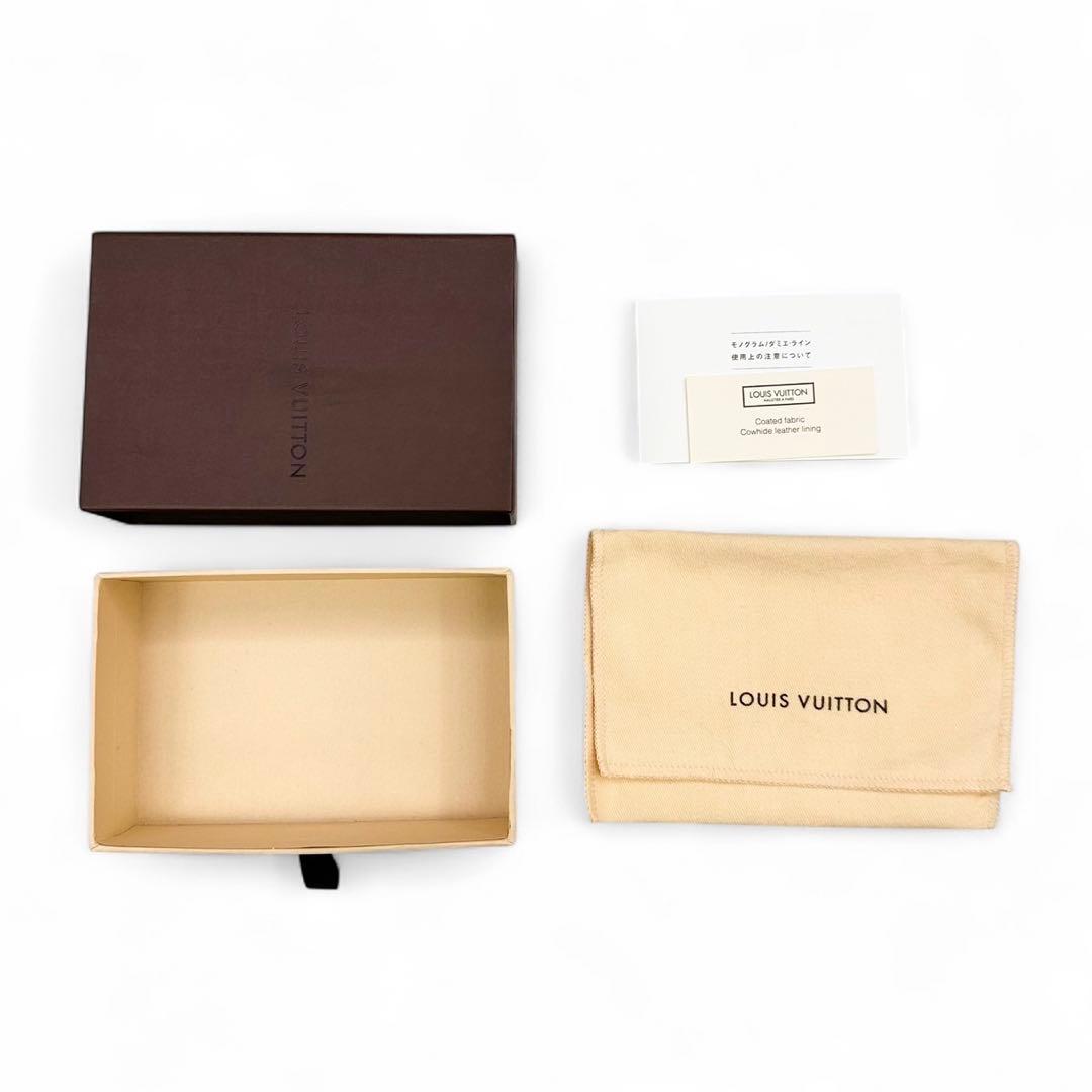 極美品 箱付 ルイヴィトン モノグラム ポルトモネプラ ケース 財布 小銭