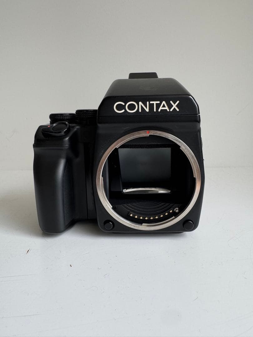 コンタックス Contax 645 AE 中判カメラ ボディ MFB-1付き