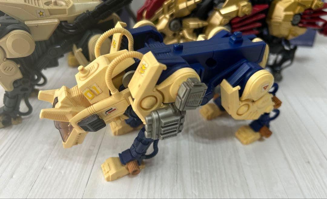 メカ生体ゾイド シールドライガー・マークⅡ 旧ゾイド　ほか　5体セット　ジャンク