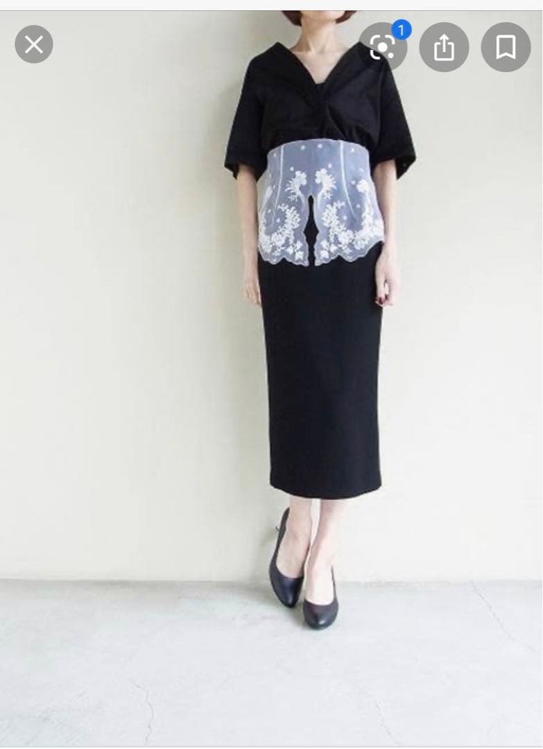 mame kurogouchi / タイトスカート / レース