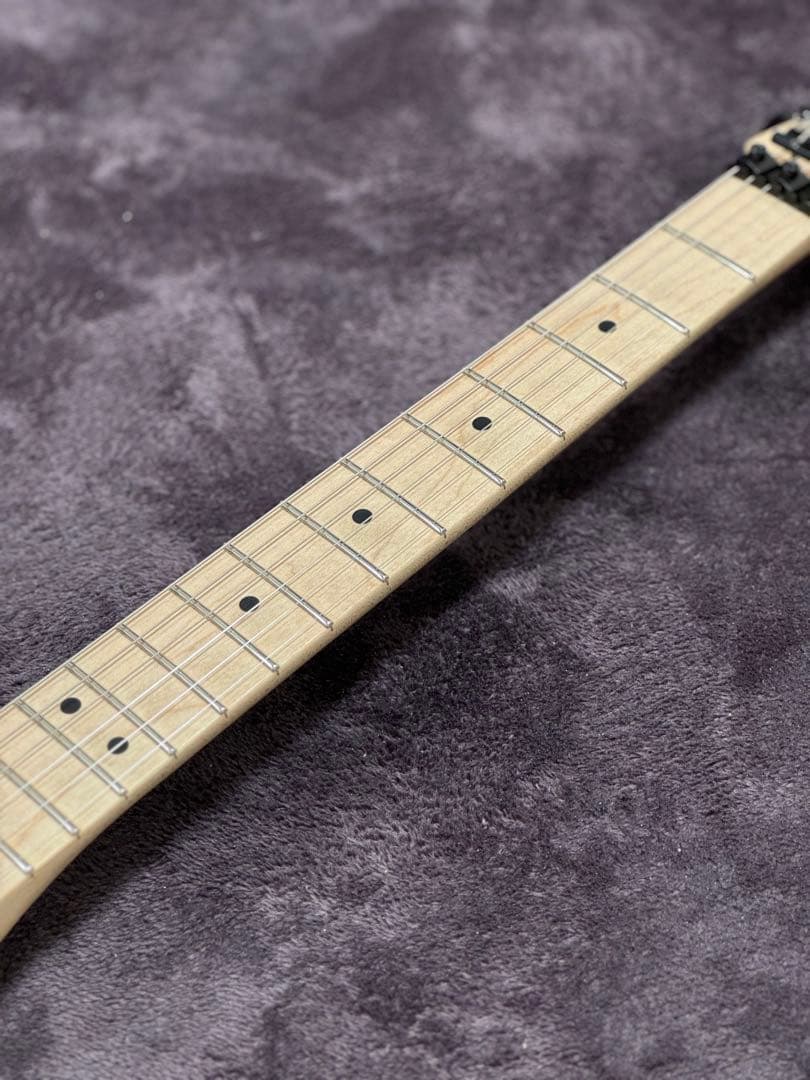 Charvel steve vai Green Meanie風MOD