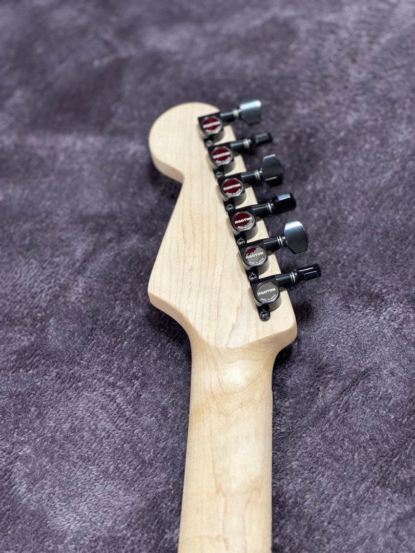 Charvel steve vai Green Meanie風MOD