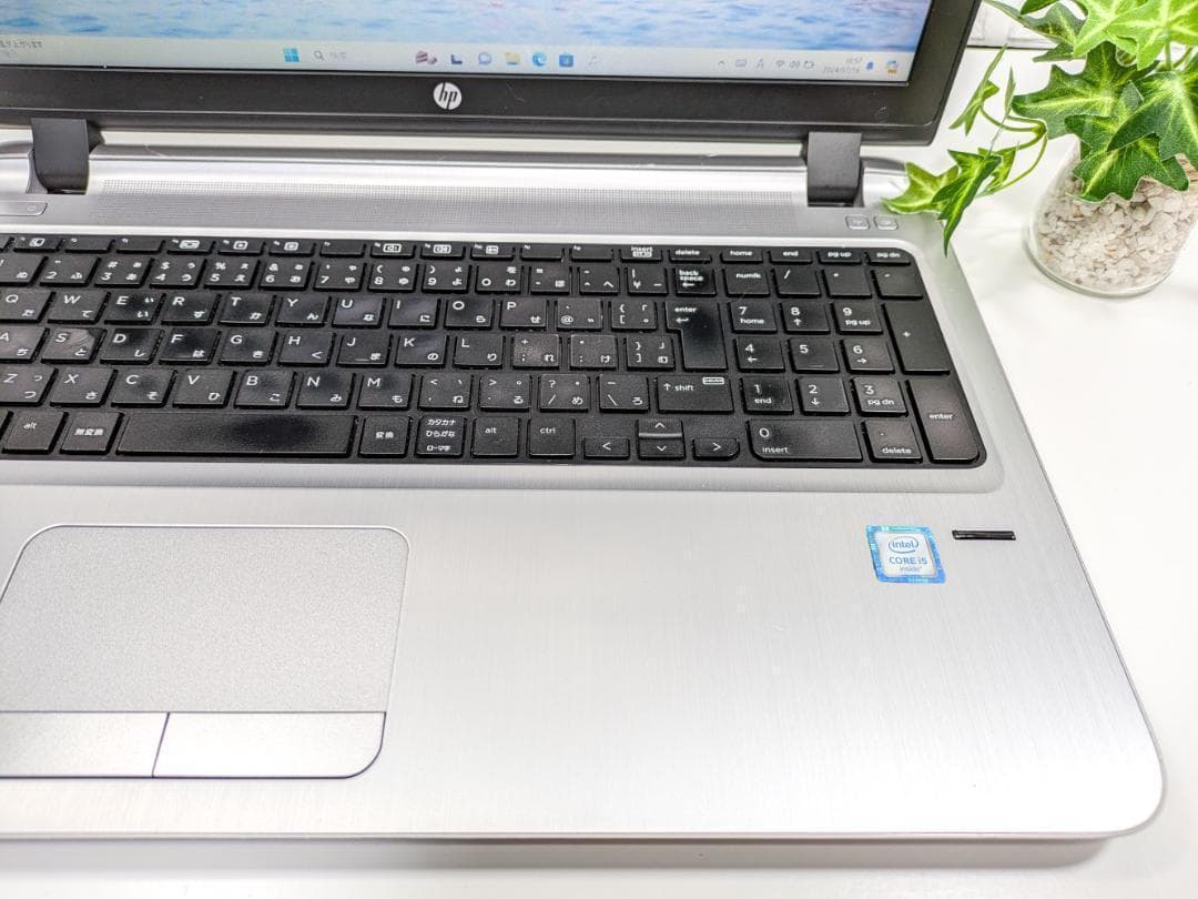 Windows11ノートパソコン✨オフィス付き✨HP　爆速SSD　Wi-Fi