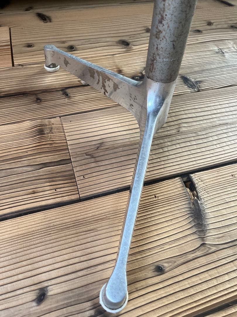 古いコーヒーテーブル大理石ヴィンテージアンティークレトロ店舗什器ブロカント