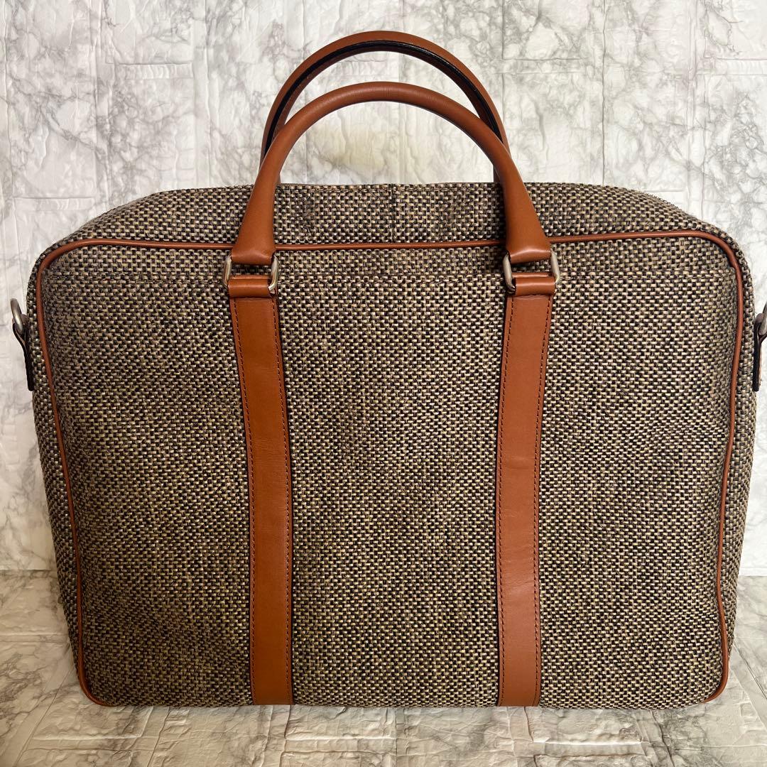 Hartmann ハートマン ツイード クラシックブリーフケース ビジネスバッグ