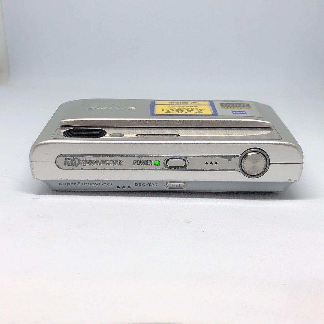 通電確認SONYCyber-shotDSC-T20 デジタルカメラ1個よ021