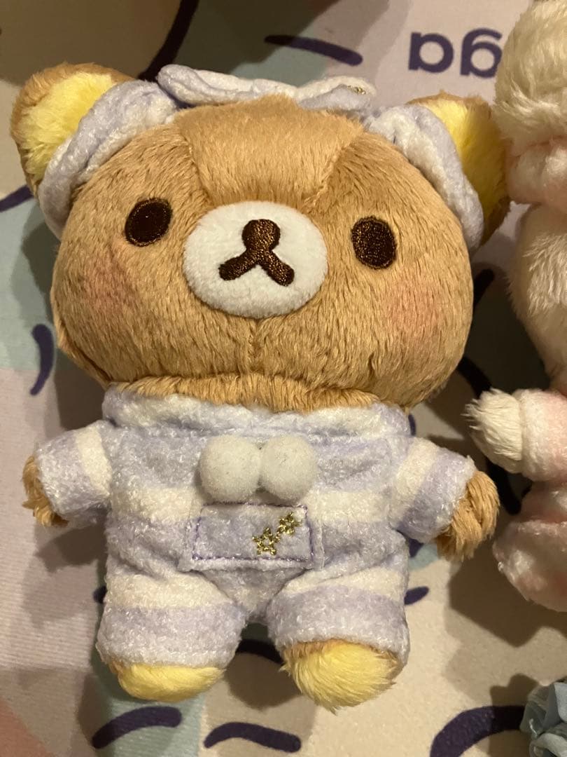 リラックマ　パジャマパーティー　スペシャルぬいぐるみセット
