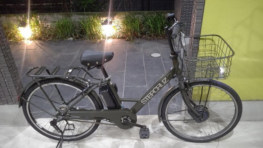 ステップクルーズｅ　バーハンドル　回生充電機能付　ブリヂストン　26インチ