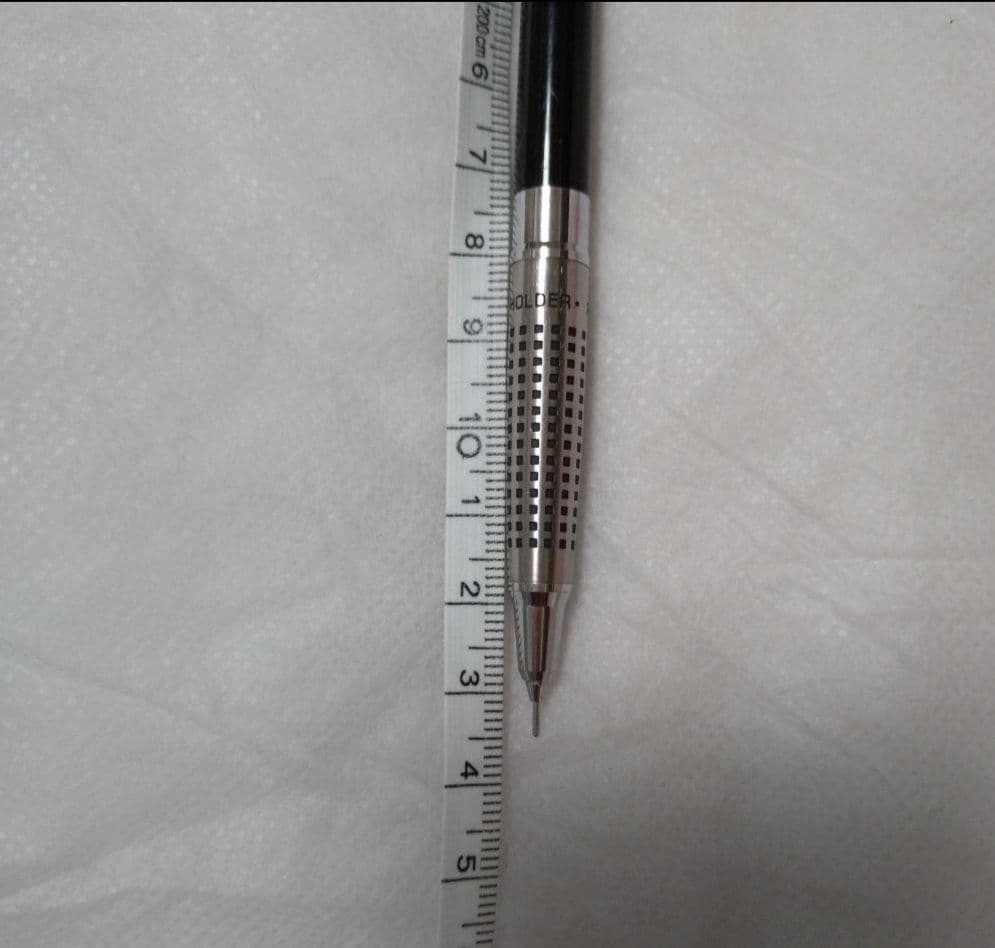 中古美品0.3pilotパイロットシャープペンブラック金属竿箱芯セット　送料無料