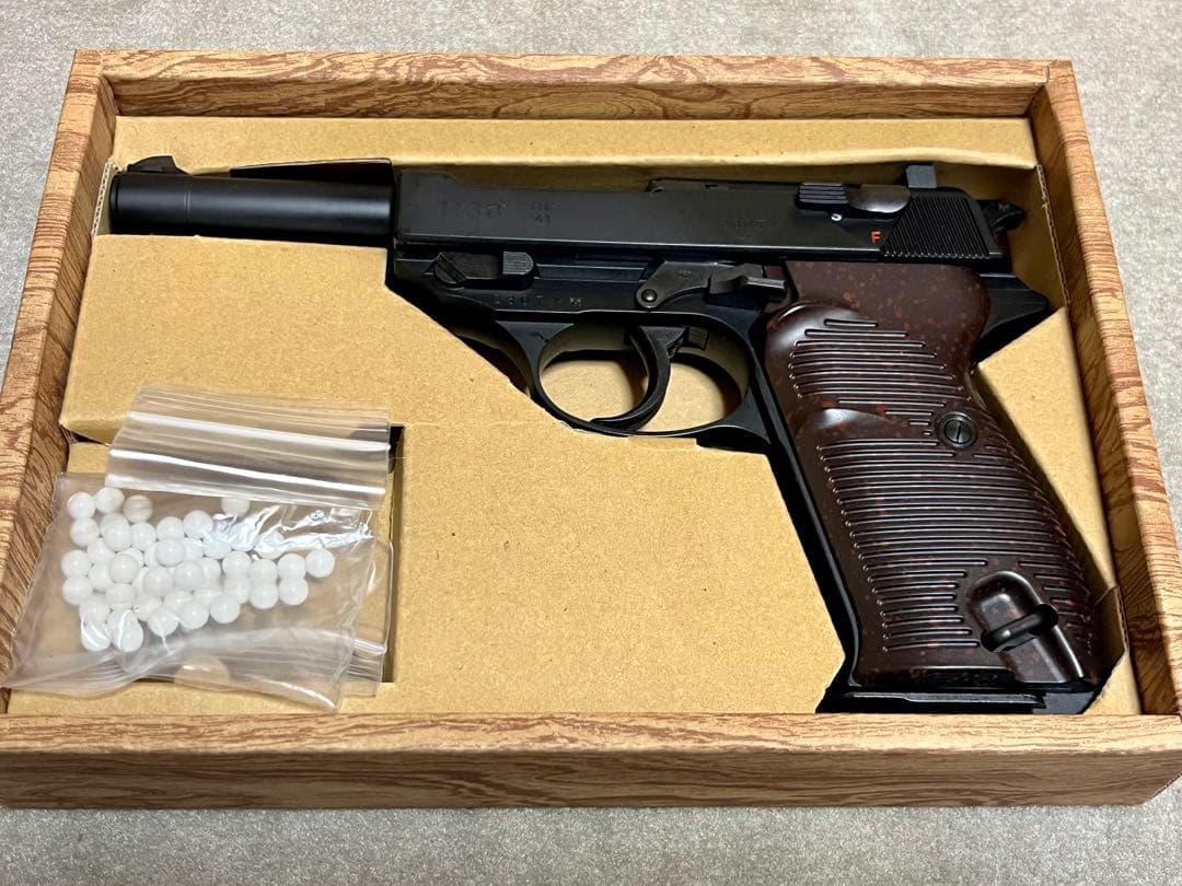 【ジャンク】ワルサーP38 ac41 ガスガン ブローバック マルゼン