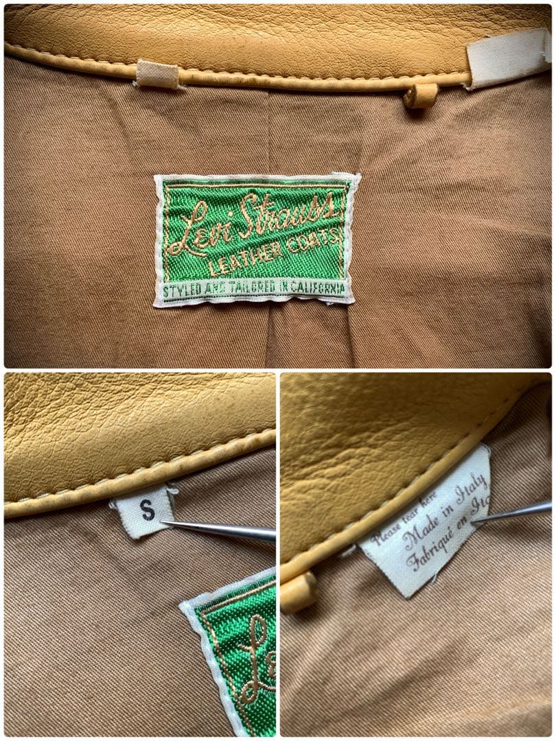 LVC 渾身の復刻品30s Menlo jacket 希少な鹿革　イタリア製